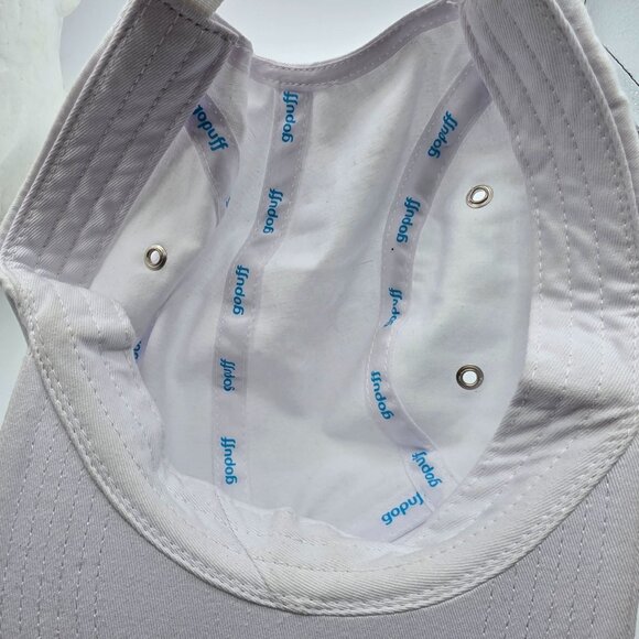 Gopuff Every Puff Counts Adults White Adjustable Hat Cap Casual Athletic - Picture 6 of 8